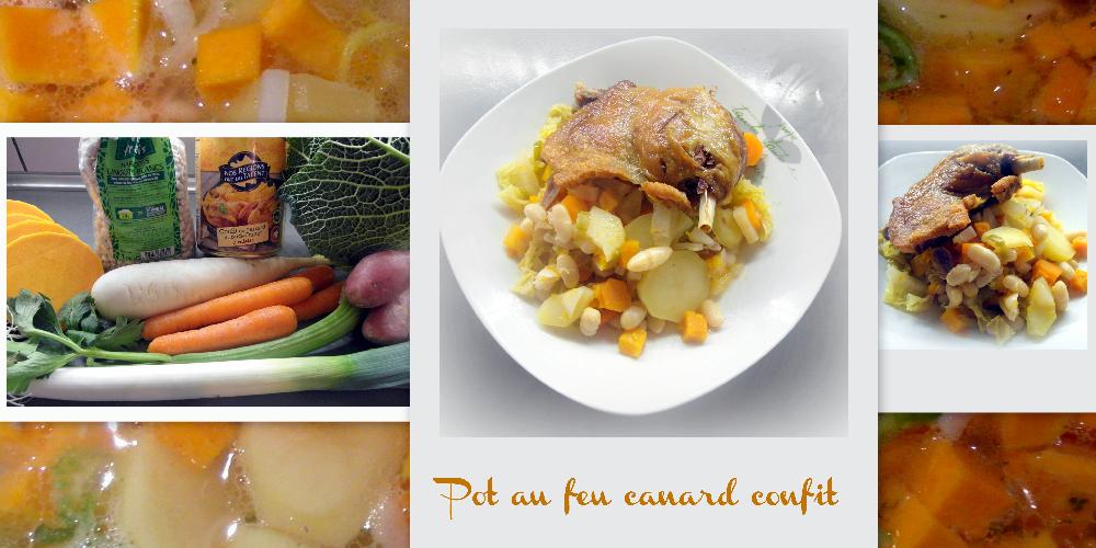 Pot au feu canard confit